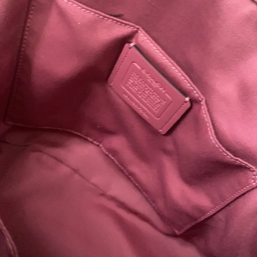 Coach Red Sierra Satchel Bag‎